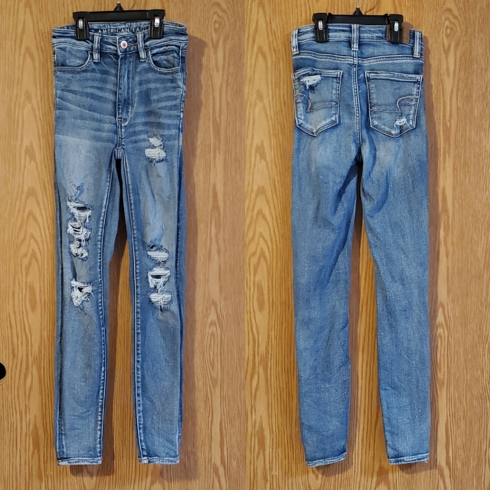 American Eagle Outfitters next level stretch highest rise jegging